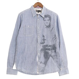 Andy Warhol BY PEPE JEANS LONDON アンディウォーホル ロングスリーブ シャツ 表記サイズM