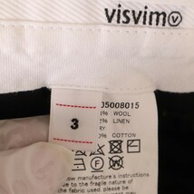 visvim / 22FW HIGGINS SLACKS ビズビム ウール リネン スラックス パンツ 0122205008015 ヴィズヴィム 表記サイズ3_画像8