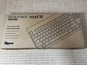 東プレ Realforce 103U (SE02B0) キーボード