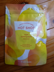 HOT SHOT diet drink honey lemon taste Waitless hot Schott 