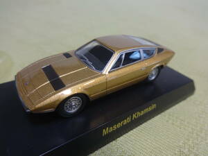 ミニカー 京商 1/64　マセラッティ カムシン　サークルＫサンクス　マセラッティ ミニカーコレクション　マセラティ MASERATI Khamsin