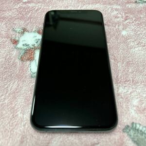 1円〜 SIMフリー iPhone 11Pro ミッドナイトグリーン 256GB 判定○ 送料無料 バッテリー76%