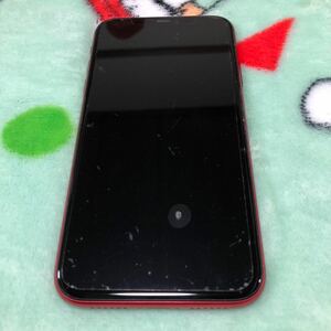 1円〜 SIMフリー iPhone11 レッド　128GB 判定○ 送料無料 バッテリー88%