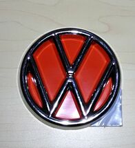 エンブレム 丸 VW Volkswagen フォルクスワーゲン ロゴ ビンテージ 6cm クラシック ヴィンテージ ビートル VW空冷 空冷 空冷VW T1 T2 T3 T4_画像2