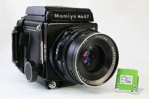 【同梱歓迎】実用■MAMIYA RB67 PROFESSIONAL S + SEKOR C F3.8 90mm■シャッター全速完動■2204