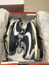 【MENS 23.5cm US 5 WMNS 23.5cm US 6.5】sacai x NIKE ZOOM CORTEZ SP IRON GREY DQ0581 001サカイ ナイキ コルテッツ 新品 未使用_画像7