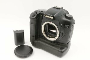 《動作保証》 キャノン Canon EOS 7D ボディ+ バッテリーグリップ BG-E7 バッテリー1個付属 デジタル 一眼レフ カメラ