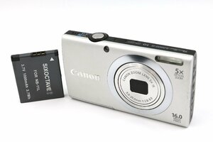 《動作保証》 CANON キャノン PC1731 PowerShot パワーショット A2400 IS HD コンパクト デジタル カメラ コンデジ バッテリー付