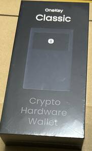 OneKey Classic hardware wallet new goods unopened goods . number . hardware wallet 