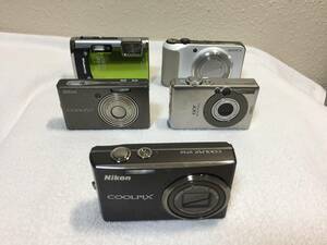 Nikon SONY OLYMPUS CANON コンパクトデジタルカメラ まとめて 5台セット ジャンク