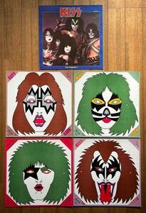 日本盤 国内盤 特典 付属 KISS / THE ORIGINAL Ⅱ レコード キッス 続・地獄の全貌 ブックレット ペーパーマスク のみ