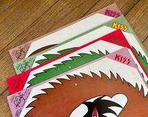 日本盤 国内盤 特典 付属 KISS / THE ORIGINAL Ⅱ レコード キッス 続・地獄の全貌 ブックレット ペーパーマスク のみ_画像10