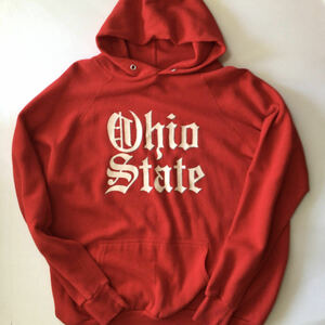 70’s ARTEX スウェット パーカー Ohio Stat size XL USA製 / オハイオ NCAA カレッジ ユニバーシティ ヴィンテージ クラシック フォント