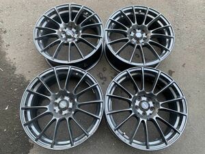 wedssport アルミホイール 4本セット SA-72R 18インチ 18×7.5J PCD100 インセット45