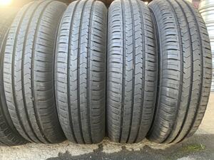 バリ山 夏タイヤ4本セット ブリヂストン ECOPIA NH100c 165/70R14 2020年