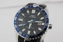 TECHNOS テクノス メンズ腕時計 T8A92 ラバーベルト_画像1