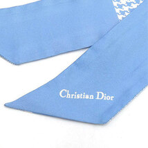 クリスチャンディオール スカーフ Christian Dior シルク 30 モンテーニュ ミッツァ ツイリー ブルー 15MON106I601 04478_画像3