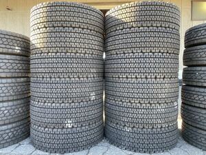 ノ3435　送料無料☆上質スタッドレス　BRIDGESTONE ブリヂストン ECOPLA W901　245/70R19.5 136/134J　12本価格　2021年製