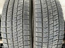 I3517　送料無料☆深溝スタッドレス　BRIDGESTONE ブリヂストン BLIZZAK VRX2　185/65R15 88Q　2本価格　2020年製_画像2