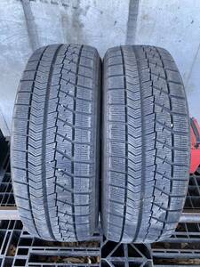 F3439　送料無料☆深溝スタッドレス　BRIDGESTONE ブリヂストン BLIZZAK VRX 195/65R15 91Q　2本価格　2019年製