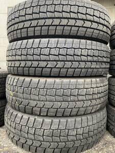 I3475　送料無料☆深溝スタッドレス　DUNLOP WINTER MAXX WM02　185/70R14 88Q　4本価格　2019年製