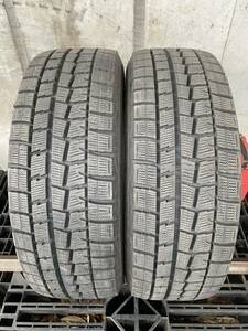 L3498　送料無料☆深溝スタッドレス　DUNLOP WINTER MAXX WM01　205/60R16 92Q　2本価格　2019年製