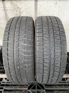 R3513　送料無料☆深溝スタッドレス　BRIDGESTONE ブリヂストン ICE PARTNER2　215/55R17 94Q　2本価格　2018年製