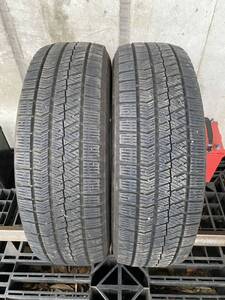 I3517　送料無料☆深溝スタッドレス　BRIDGESTONE ブリヂストン BLIZZAK VRX2　185/65R15 88Q　2本価格　2020年製