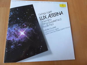 独G盤リゲッティの独創的作品集・弦楽四重奏曲、合唱曲アエテルナ、練習曲ハルモニーズ等ハンガリ出身で戦後の現代音楽をリードした巨匠