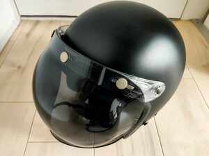 RADIC NX OKG 南海部品 バブルシールド ヘルメット ブラック ジェットヘルメット 61cm-62cm未満 サイズ 使用少ない