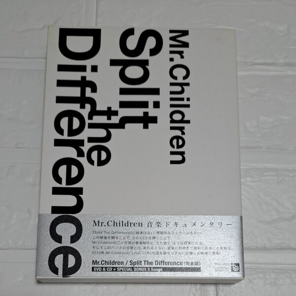 Mr.Children split the difference ミスチル DVD