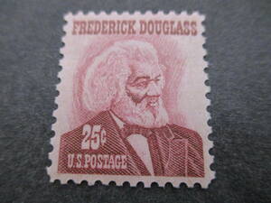 ★★　アメリカ　1967年　【　プロミネント・アメリカン・シリーズ　(　奴隷解放運動家　F.ダグラス　)　】　単片　未使用　NH　糊有　★★