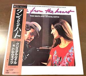 帯付★見本盤！　クリスタル・ゲイル & トム・ウェイツ【Tom Waits ＆ Cristal Gayle】／One from the heart ROCK JAZZ ★25AP 2436