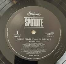 帯付き★国内盤　チャーリー・パーカー・ストーリー【CHARLIE PARKER STORY】／オン・ダイアル Vol.1【ON DIAL】★ITJ-70232_画像3