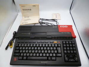 MSX2　SONY　HB-F1XD　Sony　HBF1XD　HBF1　ソニー　HIT BIT　MSX　本体他セット