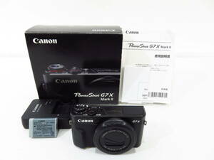 s3139k [送料950円]【中古・動作OK】 キヤノン Canon Power Shot G7X MarkⅡ デジタルカメラ [099-000100]