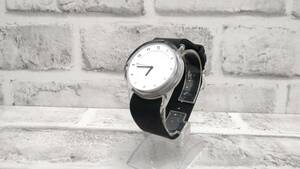k988 TID Watch No.3 腕時計 クオーツ アナログ クリアケース 出品時点不動品 中古品 現状品 60サイズ発送
