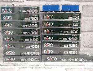 k914 Nゲージ 鉄道模型 KATO 関水金属 貨物車 まとめて 12種20両分 ホビー コレクション 中古品 現状品 80サイズ発送