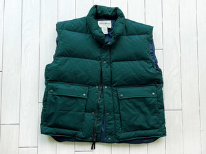 エディー・バウアー ダウンベスト メンズ L/Gサイズ Eddie Bauer WPL9647 CA00665 1990年代頃（？）の製品 長期保管品