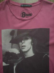 David Bowie デヴィッドボウイ　HYSTERIC GLAMOUR　 Tシャツ　