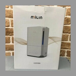 HB00336【送料無料】【ジャンク品】MILIN 除菌加湿器MLHM002 大容量4L 清浄機 ホワイト オフィス リビング ミスト 除菌