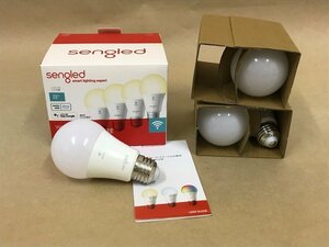 GK00091「Wi-Fi接続 Sengled スマートLED電球 4個セット e26口金60w相当 調光 Alexa Amazon Echo Google Home アレクサ対応 」【中古品】