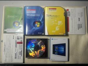 Microsoft Office Professional 2007★ Windows 10 Home★Vista Home Premium などまとめ売り　中古保管品　1214A2