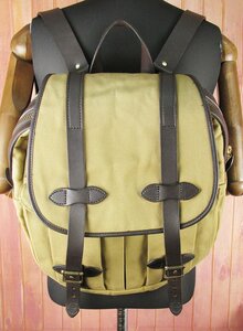 YO16146 FILSON フィルソン RUGGED TWILL RUCKSACK ラギッドツイル リュックサック ベージュ