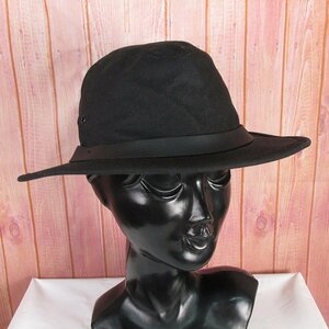 YO16267 FILSON フィルソン Tin Packer Hat ティン パッカー ハット オイルフィニッシュ加工 USA製 帽子 ブラック XLARGE 未使用