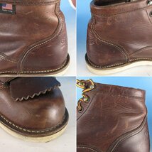 MFF15391 Danner ダナー BULL RUN 2 ブルラン2 ブーツ ゴアテックス 15574 USA製 ブラウン US 9 1/2_画像9