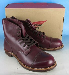 FF15355 REDWING レッドウィング アイアンレンジ マンソン キャップトゥ ブーツ #8012 2015年製 10D 未使用