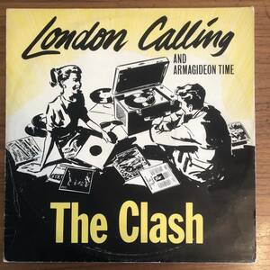 『閉店でロックレコード安値放出中』【UKori/12INCH】The Clash / London Calling / Armagideon Time』ロンドン・コーリング 