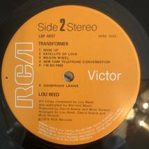 『閉店でロックレコード安値放出中』UK Original 初回 RCA Victor LSP 4807 TRANSFORMER Lou Reed MAT: 1/1_画像9