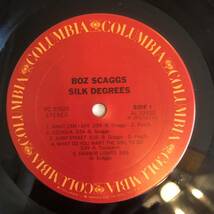 『閉店でロックレコード安値放出中』US Columbiaオリジナル盤 TML刻印入り Boz Scaggs / Silk Degrees 76年【Columbia / AL33920】_画像3